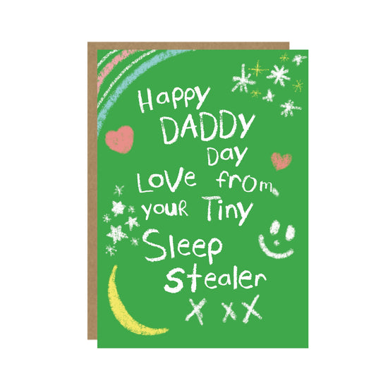 Sleep Stealer - Funny Father's Day Card - For Daddy