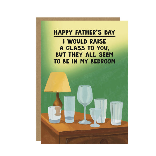 Dad Glass Collection - Funny Father's Day Card