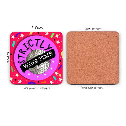 Funny Drinks Coaster - Strictly Come Dancing Coaster