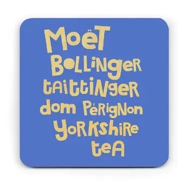 Funny Drinks Coaster - Yorkshire Tea Coaster