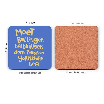 Funny Drinks Coaster - Yorkshire Tea Coaster