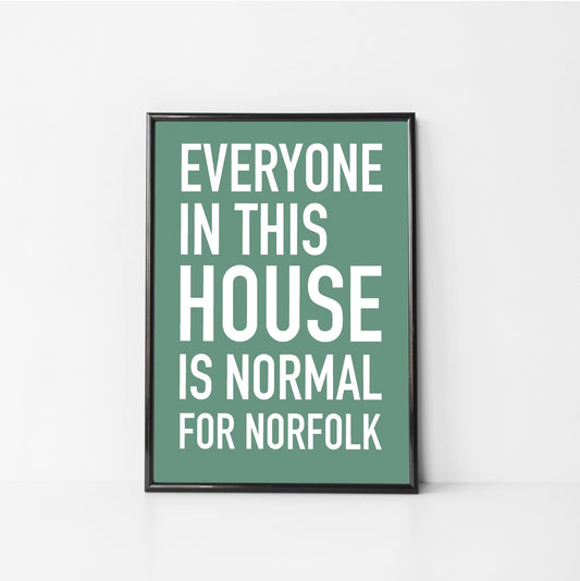 Normal For Norfolk Art